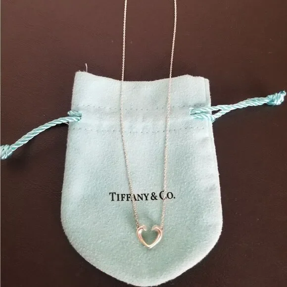 Tiffany & Co. Open Heart Necklace - Picture 4 of 6